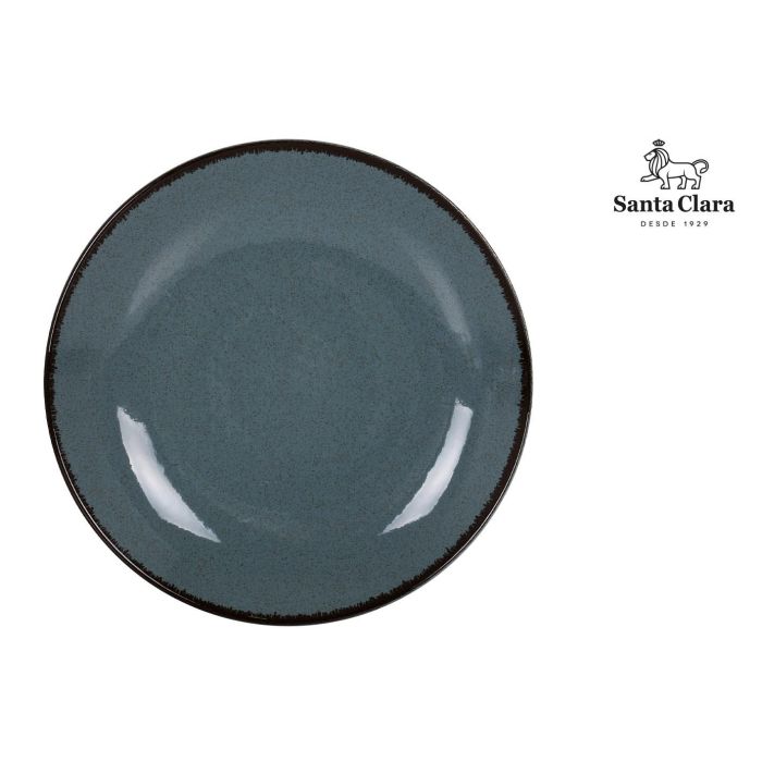 Fuente Redonda Santa Clara Azul Salvora 30 cm (6 Unidades) Fuente Redonda Santa Clara Azul Salvora 30 cm (6 Unidades)