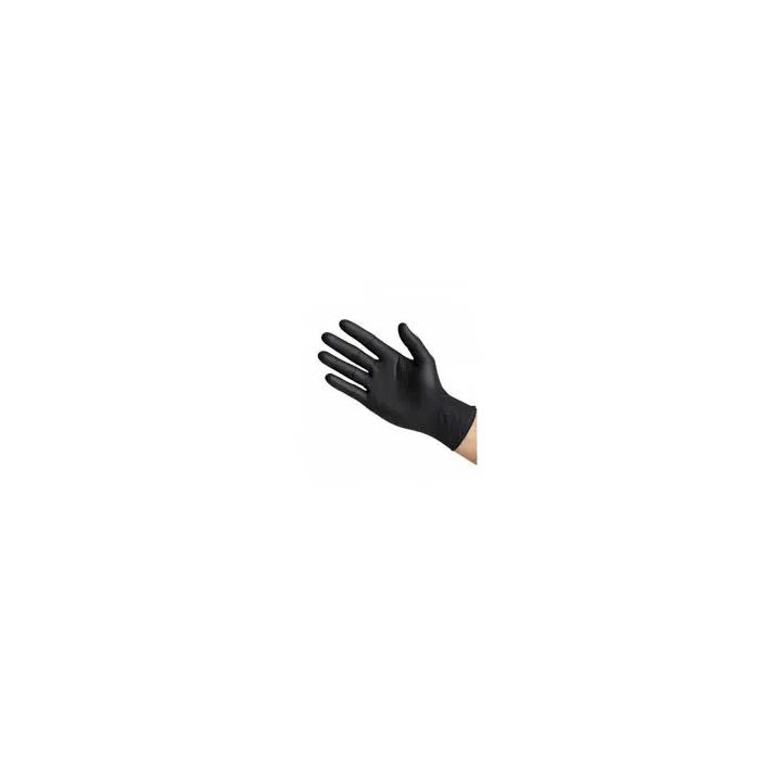 Covetrus Guantes de examen de nitrilo sin polvo, negros, 100 unidades, ambidiestros, puño con reborde, superficie texturizada en los dedos Covetrus Guantes de examen de nitrilo sin polvo, negros, 100 unidades, ambidiestros, puño con reborde, superficie texturizada en los dedos