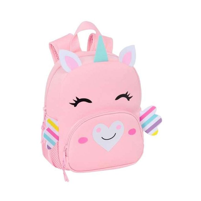 Safta Mochila Neopreno Unicornio 20x25x9cm 3