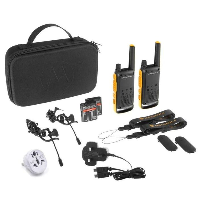 Walkie-Talkie Motorola B8P00810YDEMAG Amarillo Negro Naranja 500 mW 1 Walkie-Talkie Motorola B8P00810YDEMAG Amarillo Negro Naranja 500 mW 1