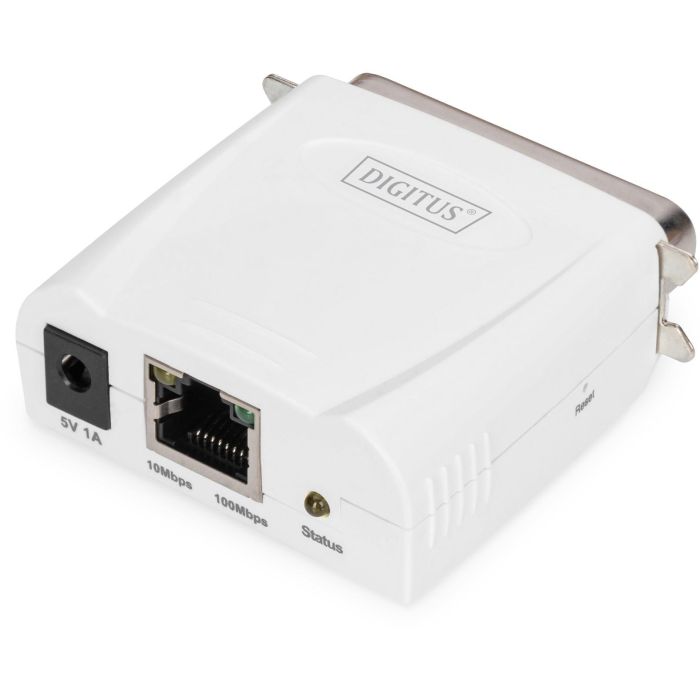 Digitus Servidor de Impresión Fast Ethernet Paralelo Blanco LAN 10/100 Mbit/s TCP/IP IEEE 802.3u 3 Digitus Servidor de Impresión Fast Ethernet Paralelo Blanco LAN 10/100 Mbit/s TCP/IP IEEE 802.3u 3