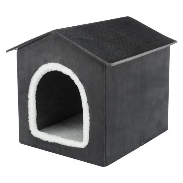 Trixie TRI4057589379122 Refugio Livia 50x50x54 cm Gris oscuro/Blanco 1 Trixie TRI4057589379122 Refugio Livia 50x50x54 cm Gris oscuro/Blanco 1