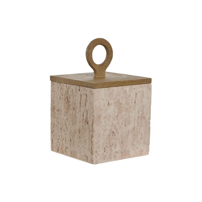 Joyero Urban DKD Home Decor Beige 15 x 24 x 15 cm