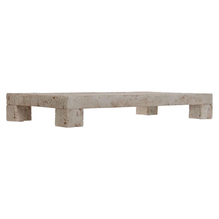 Centro Mesa Urban DKD Home Decor Beige 17 x 4 x 34 cm (2 Unidades) 2