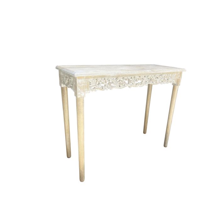 Consola Indio DKD Home Decor Natural Blanco 39 x 79 x 100.5 cm 1