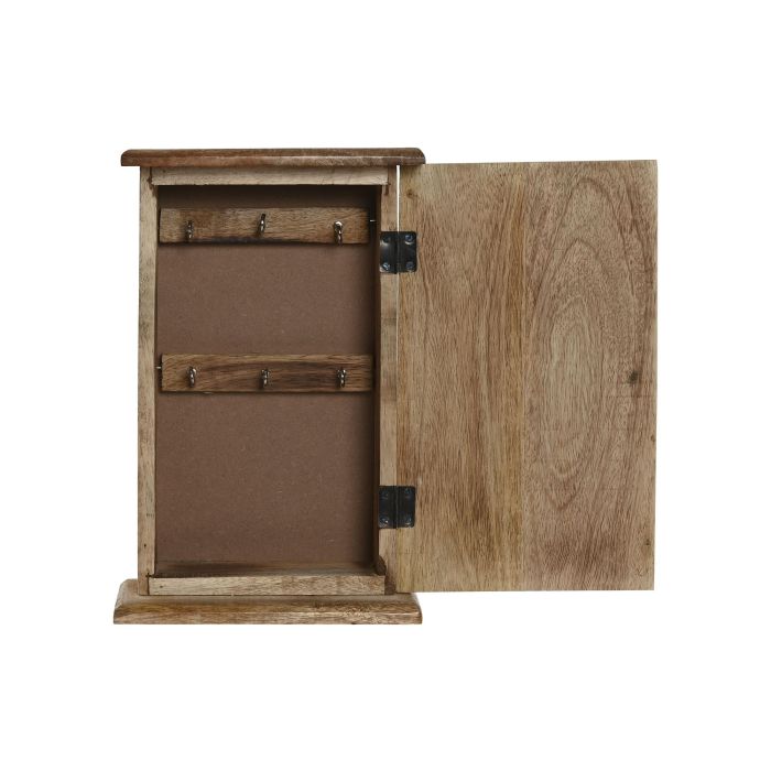 Guardallaves Indio DKD Home Decor Natural Natural 7.5 x 28 x 18 cm 2