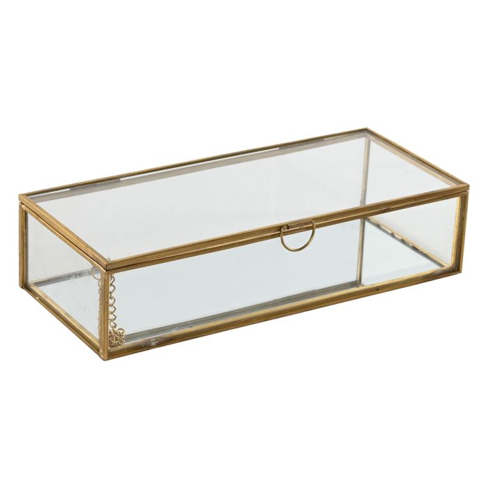 Joyero Glam DKD Home Decor Dorado 10.6 x 5.5 x 23 cm 2 Joyero Glam DKD Home Decor Dorado 10.6 x 5.5 x 23 cm 2