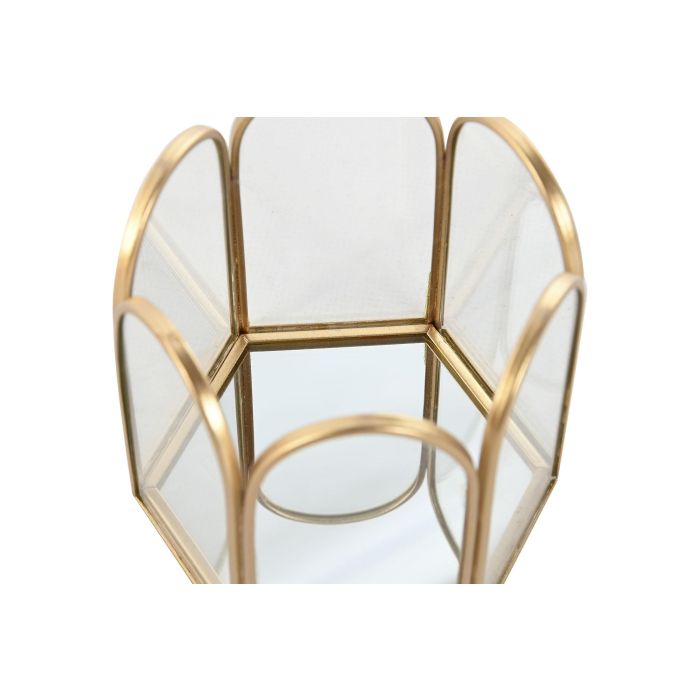 Joyero Glam DKD Home Decor Dorado 8.2 x 9.5 x 9.2 cm 1