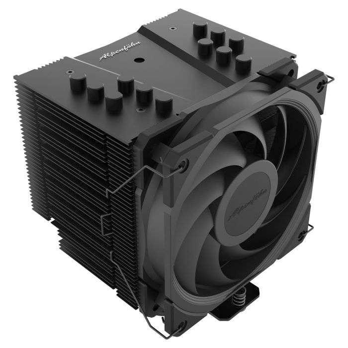 EKL Brocken 4 Refrigerador de Aire para Procesador, 12cm Ventilador, Negro, 220W TDP, 1600 RPM 12