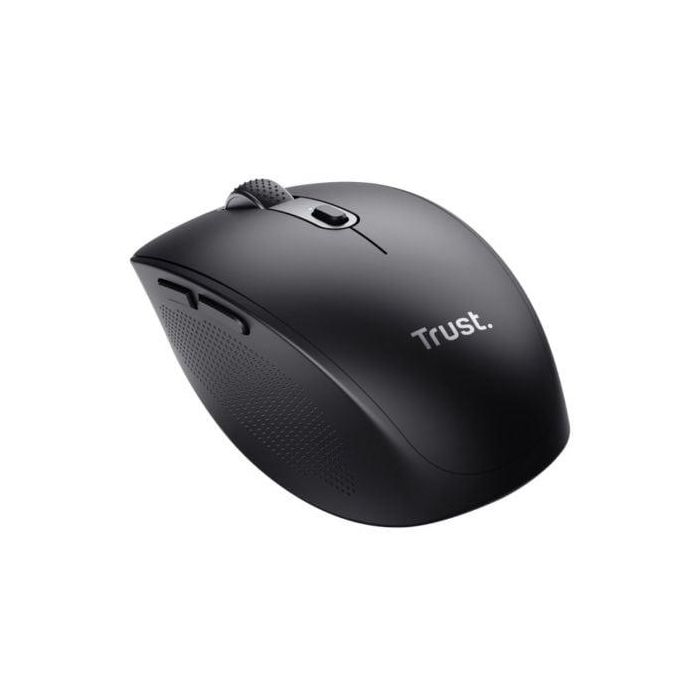 Ratón Inalámbrico por Bluetooth Trust Ozaa Compact Wireless/ Batería recargable/ Hasta 3200 DPI/ Negro 1 Ratón Inalámbrico por Bluetooth Trust Ozaa Compact Wireless/ Batería recargable/ Hasta 3200 DPI/ Negro 1