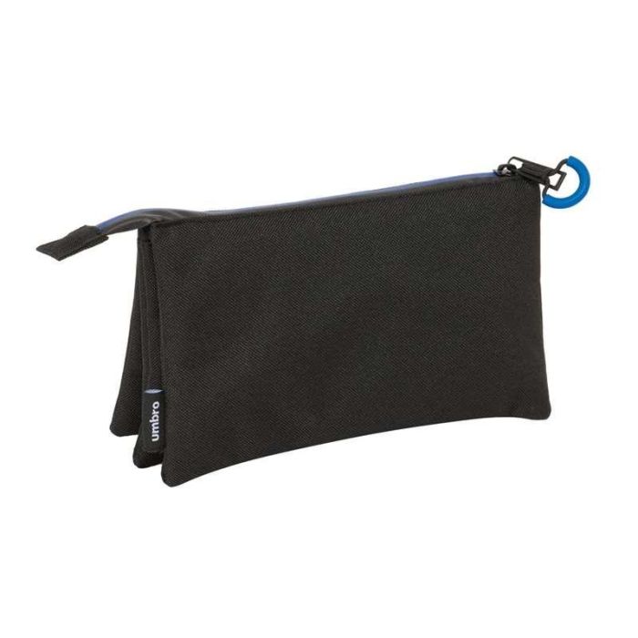 Bolso Escolar Portatodo Safta Triple Umbro Jet Black 120x220x30 mm 1 Bolso Escolar Portatodo Safta Triple Umbro Jet Black 120x220x30 mm 1