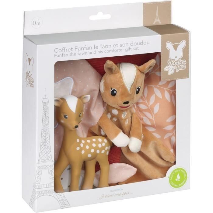 Caja de nacimiento - SOPHIE LA GIRAFE - Doudou Fanfan + Fanfan Caja de nacimiento - SOPHIE LA GIRAFE - Doudou Fanfan + Fanfan