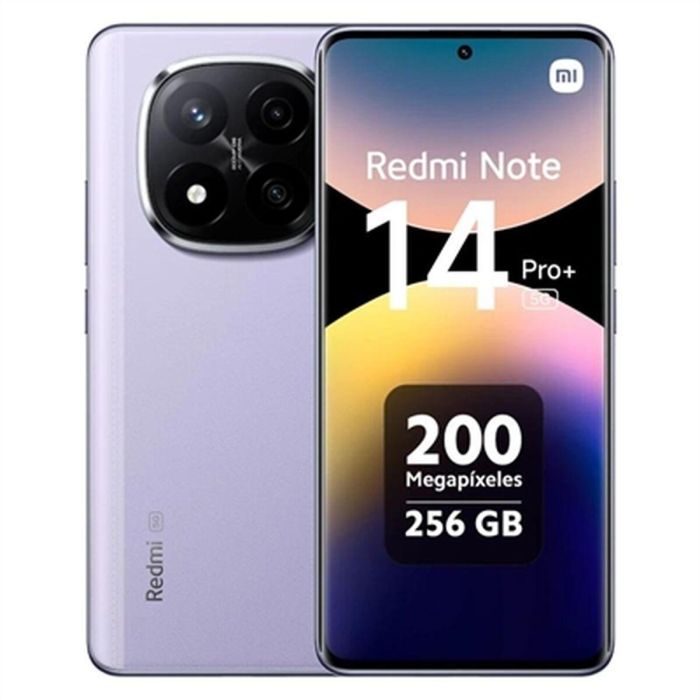 Xiaomi Redmi Note 14 Pro+ 5G 256GB 8GB RAM Lavanda Púrpura - Pantalla 6.67" 7 Xiaomi Redmi Note 14 Pro+ 5G 256GB 8GB RAM Lavanda Púrpura - Pantalla 6.67" 7