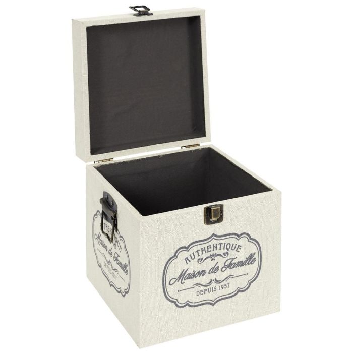 Home Deco Factory Juego De 3 Cajas Cuadradas Deco Romantico 3