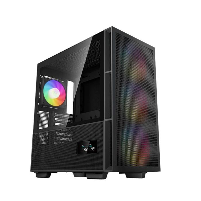 Deepcool Caja Ordenador Gaming ATX CH560, Compatible con Mini-ITX/Micro-ATX/ATX/E-ATX, Ventiladores ARGB, Soporte Radiadores, Ref. R-CH560-BKAPE4D-G-1 Deepcool Caja Ordenador Gaming ATX CH560, Compatible con Mini-ITX/Micro-ATX/ATX/E-ATX, Ventiladores ARGB, Soporte Radiadores, Ref. R-CH560-BKAPE4D-G-1