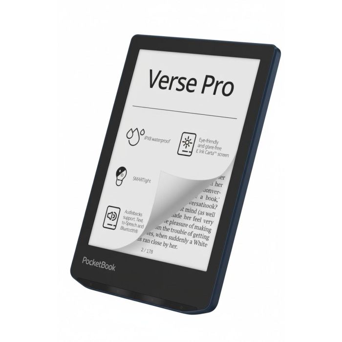 Pocketbook Verse Pro - Azure DACH-Version Lector de libros electrónicos 0 Pocketbook Verse Pro - Azure DACH-Version Lector de libros electrónicos 0