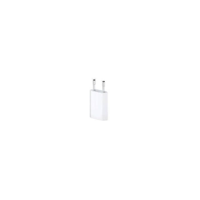 Apple Adaptador Corriente USB 5W Original para iPhone, iPod y Apple Watch
