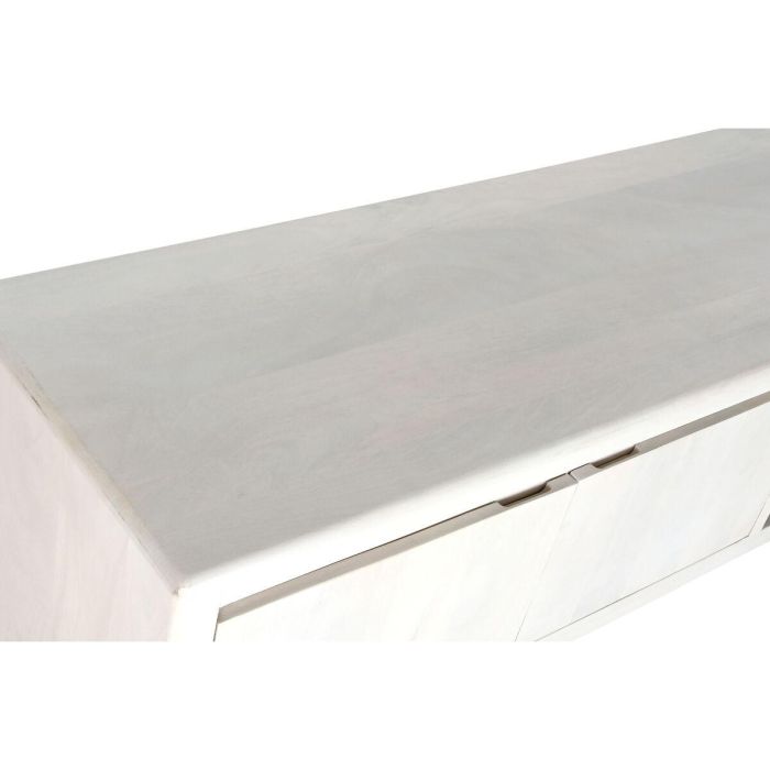 Mueble de TV Home ESPRIT Blanco 140 x 40 x 60 cm 2 Mueble de TV Home ESPRIT Blanco 140 x 40 x 60 cm 2