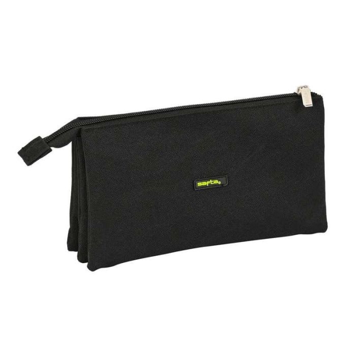 Portatodo Triple Safta Surf Negro (22 x 12 x 3 cm) 4 Portatodo Triple Safta Surf Negro (22 x 12 x 3 cm) 4