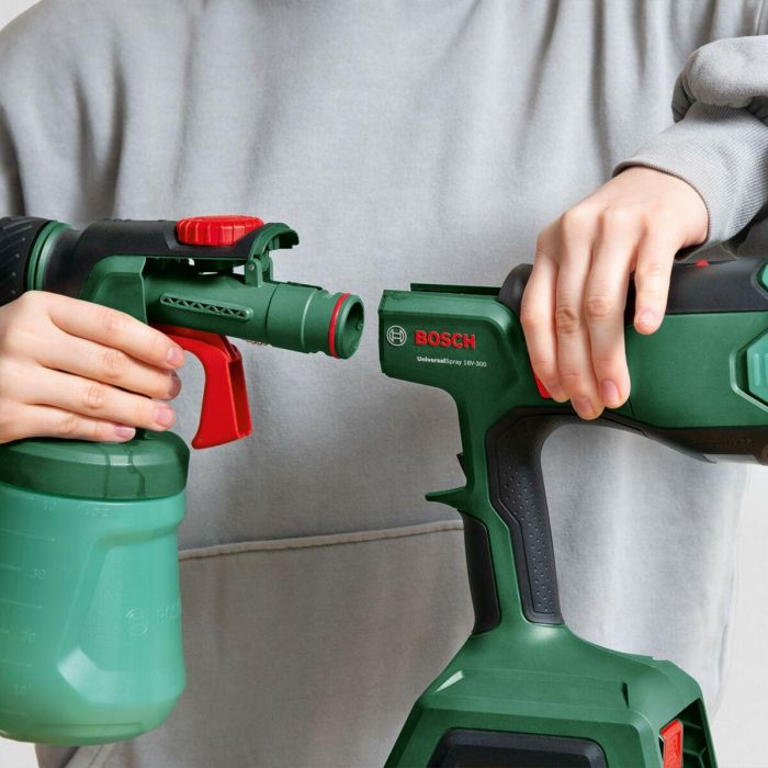 Bosch AAAKI07562 Pistola de Pintura UniversalSpray 18V-300 Inalámbrica Potente Portátil 1 Bosch AAAKI07562 Pistola de Pintura UniversalSpray 18V-300 Inalámbrica Potente Portátil 1