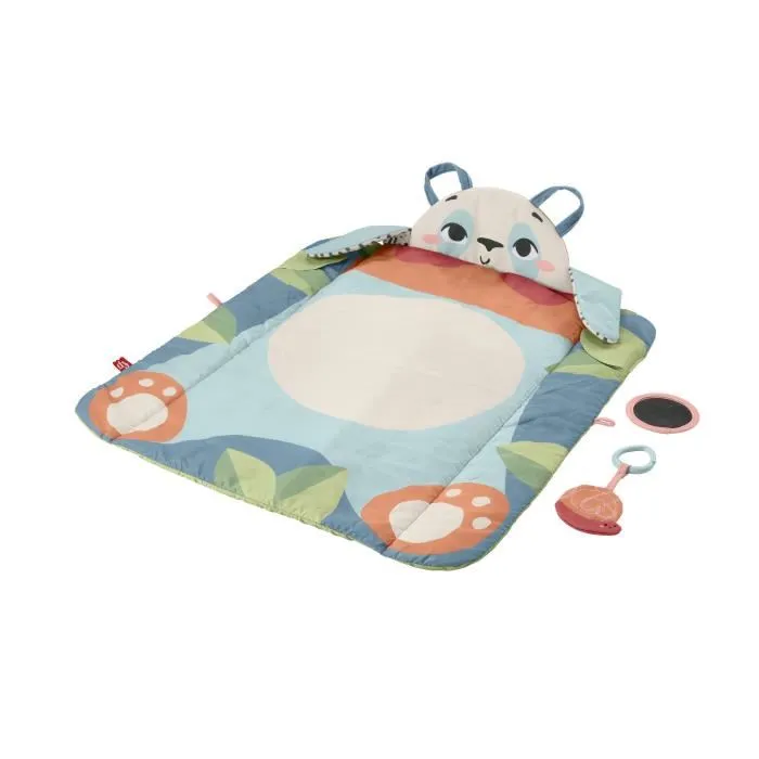 Fisher-Price Alfombra Panda 3 En 1 Hkd65 Juguete Para Bebé +3 Meses Jugar Boca Arriba Boca Abajo Viaje 1