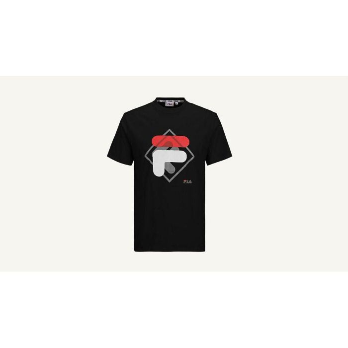 Camiseta de Manga Corta Hombre Fila FAM0447 80010 Negro