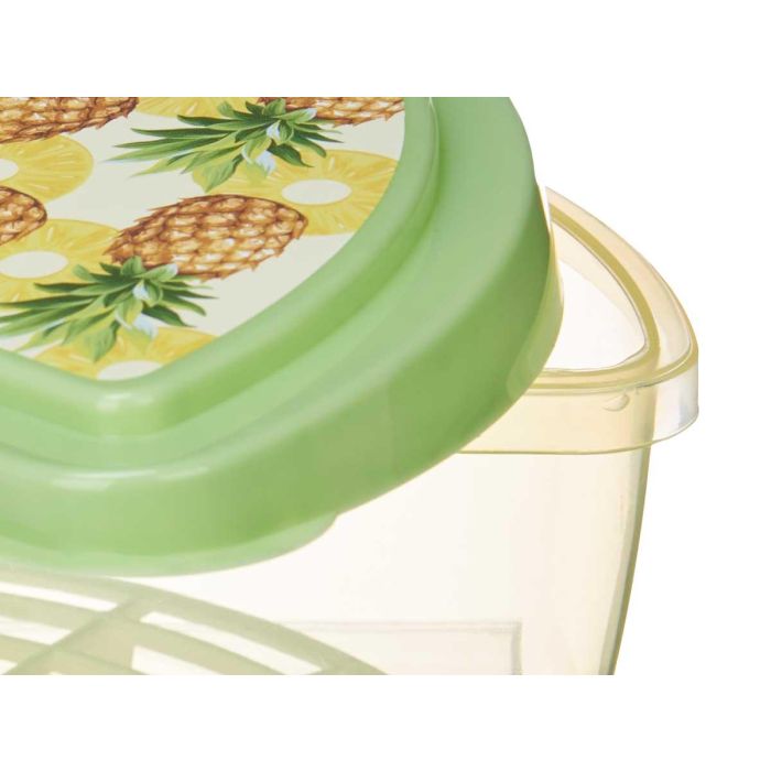 Tupper Fruta Piña Y Kiwi 1,2L Leknes 23X8CM (24 Unidades) 3 Tupper Fruta Piña Y Kiwi 1,2L Leknes 23X8CM (24 Unidades) 3