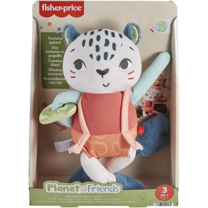 Fisher-Price Uncia Mon Leopardo de Las Nieves Hkd64 Muñeco Juguete Bebé 4 Fisher-Price Uncia Mon Leopardo de Las Nieves Hkd64 Muñeco Juguete Bebé 4