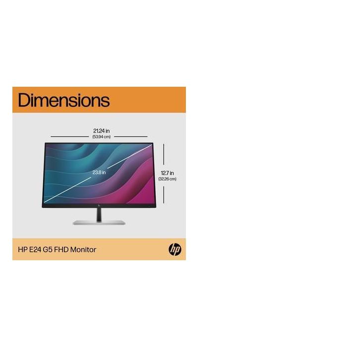 HP E24 G5 FHD PVC Free Monitor 18 HP E24 G5 FHD PVC Free Monitor 18
