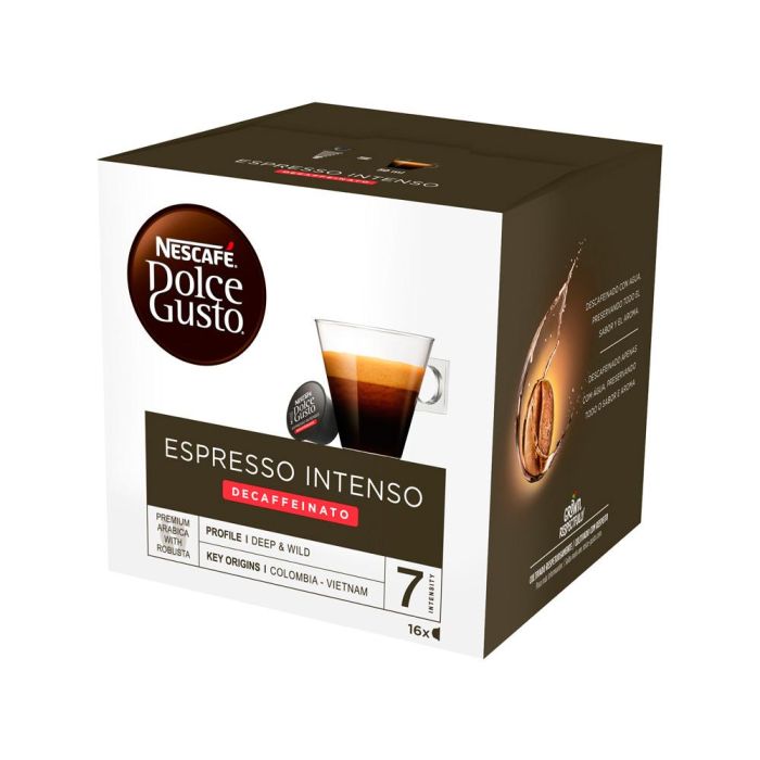 Cafe Dolce Gusto Espresso Intenso Descafeinado Intensidad 7 Monodosis Caja De 16 Unidades