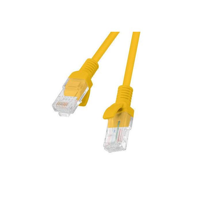 Lanberg PCU6-10CC-0025-O Cable de Red Cat6 UTP Latiguillo de 0,25m Naranja
