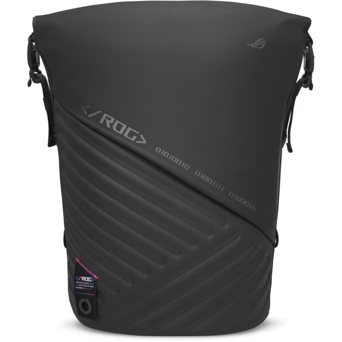 ASUS BP3706 ROG SLASH BACKPACK 4.0 Mochila para portátil 18" - Resistente al agua, Negro, Cuero y Poliéster 0 ASUS BP3706 ROG SLASH BACKPACK 4.0 Mochila para portátil 18" - Resistente al agua, Negro, Cuero y Poliéster 0