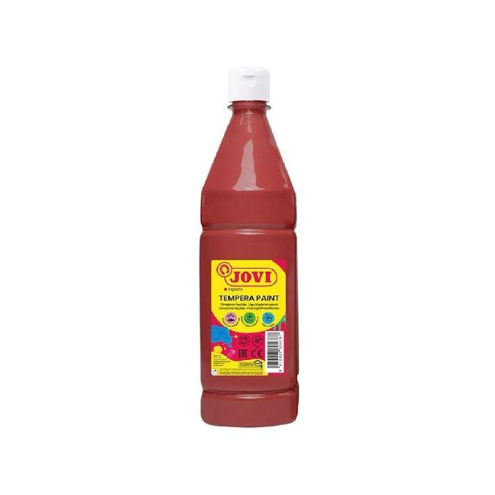 Jovi Témpera Líquida Paint Marrón Botella 1000 mL Jovi Témpera Líquida Paint Marrón Botella 1000 mL
