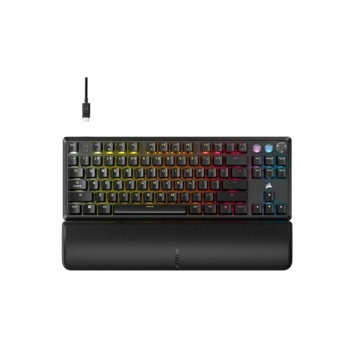 Teclado para juegos - CORSAIR - K70 Pro TKL - Interruptores MGX Hyperdrive - Retroiluminación RGB - AZERTY 3 Teclado para juegos - CORSAIR - K70 Pro TKL - Interruptores MGX Hyperdrive - Retroiluminación RGB - AZERTY 3