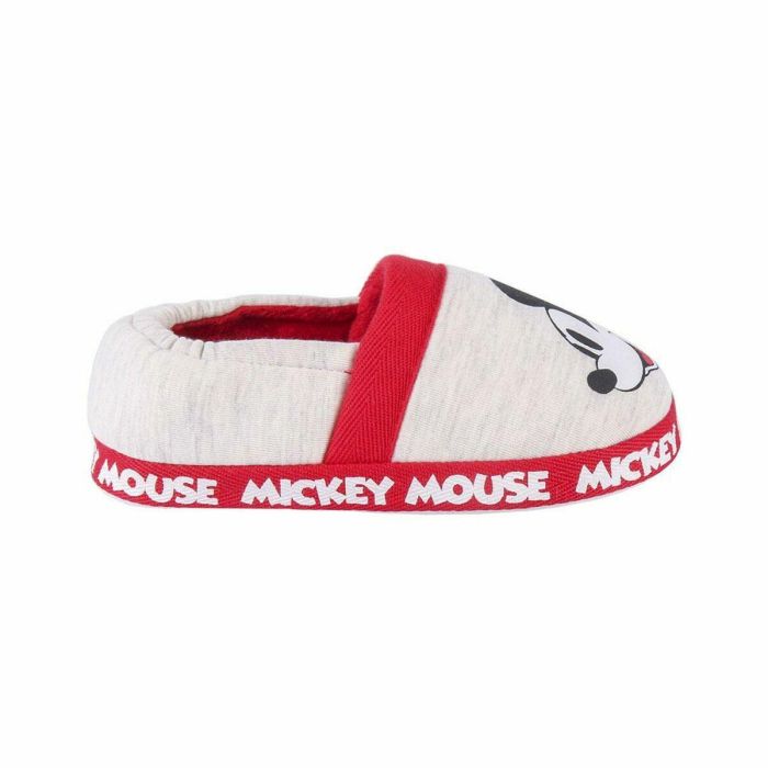 Zapatillas de Estar por Casa Mickey Mouse Gris claro 3 Zapatillas de Estar por Casa Mickey Mouse Gris claro 3