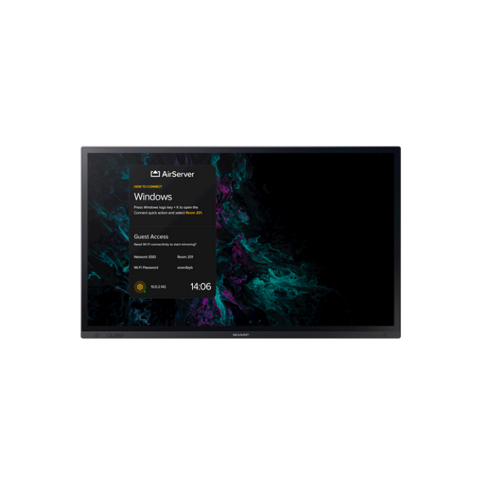 Sharp PN-LA862 Panel plano interactivo 2,18 m (86") LCD 500 cd / m² 4K Ultra HD Negro Pantalla táctil 24/7 3 Sharp PN-LA862 Panel plano interactivo 2,18 m (86") LCD 500 cd / m² 4K Ultra HD Negro Pantalla táctil 24/7 3