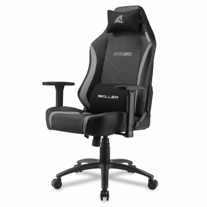 Silla Gaming Sharkoon Negro Gris