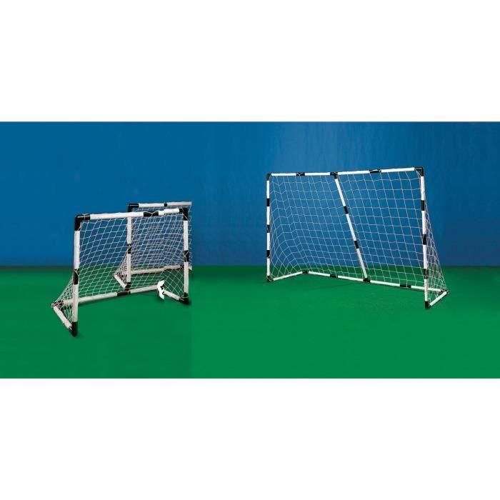 Mondo Jaula de portería de fútbol FIFA World Cup 2018 Grande Modular 2 en 1 con 2 Mini Goles y Balón PVC 0 Mondo Jaula de portería de fútbol FIFA World Cup 2018 Grande Modular 2 en 1 con 2 Mini Goles y Balón PVC 0