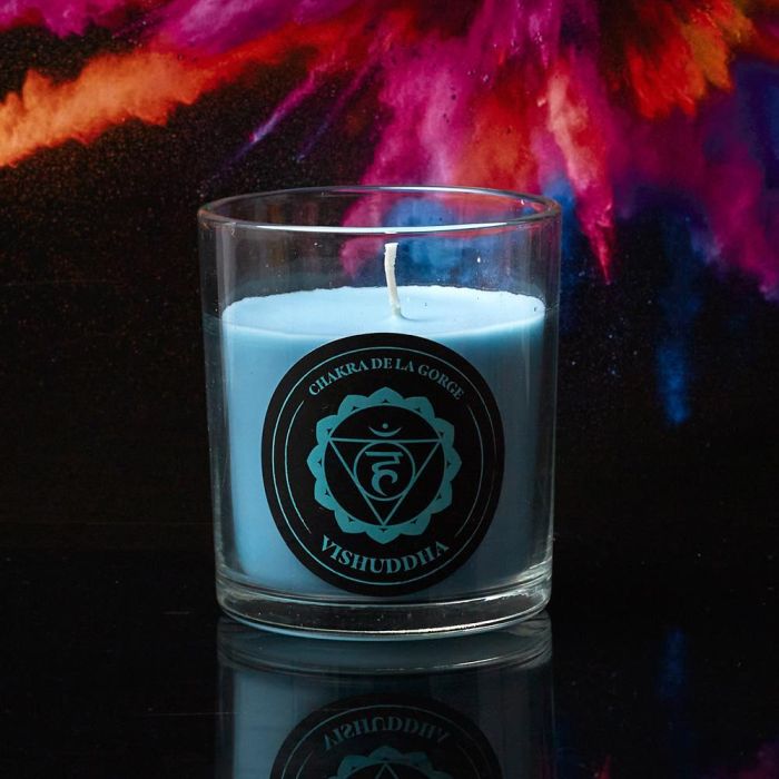 Home Deco Factory Vela Perfumada en Vidrio para Chakra - Varios Aromas y Colores 4