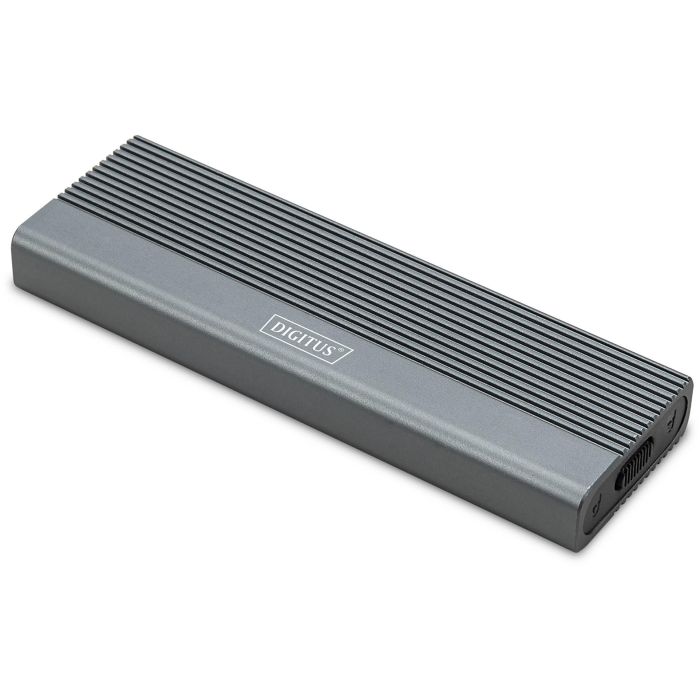 Digitus DA-71156 Caja Externa para SSD M.2 NVMe y SATAIII de Aluminio USB 3.1 Gen2 10Gbps