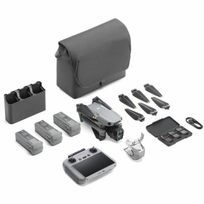DJI DJI6941565989932 Drone Air 3S Fly More Combo con RC 2, Cámara dual CMOS 1" y Telecam de 70mm, 14 paradas de rango dinámico 4 DJI DJI6941565989932 Drone Air 3S Fly More Combo con RC 2, Cámara dual CMOS 1" y Telecam de 70mm, 14 paradas de rango dinámico 4