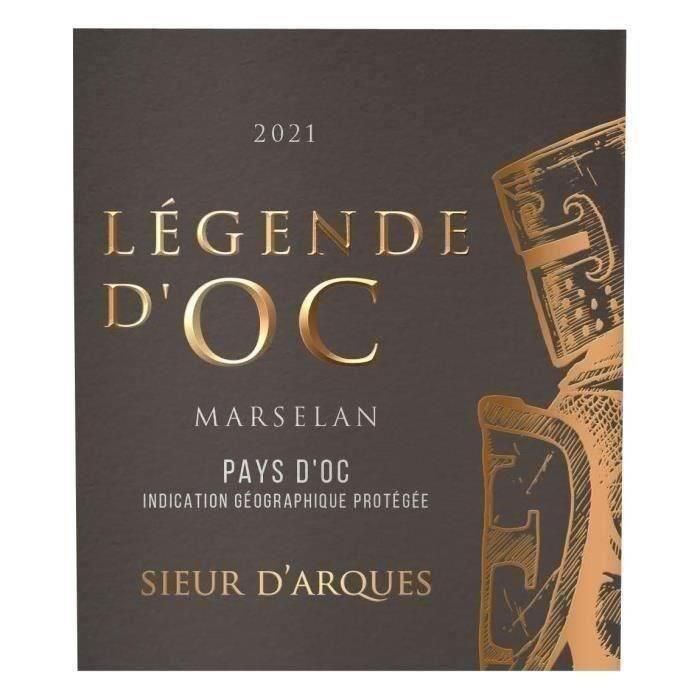 Sieur d'Arques Légende d'Oc 2021 Pays d'Oc - Vino tinto Languedoc 1