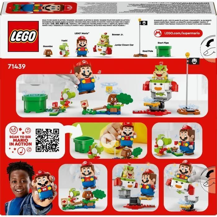 LEGO Super Mario 71439 Las aventuras de LEGO Mario Interactive - Set de vehículo y Yoshi 4