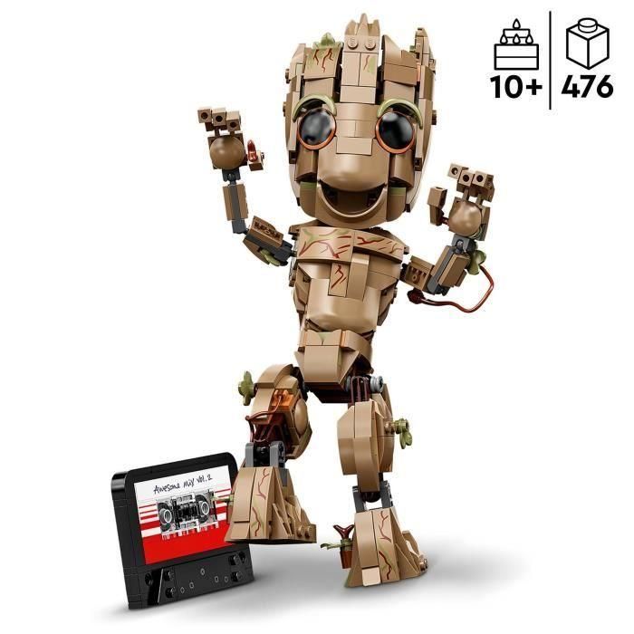 Playset Lego 76217 I am Groot 476 Piezas 1 unidad 1