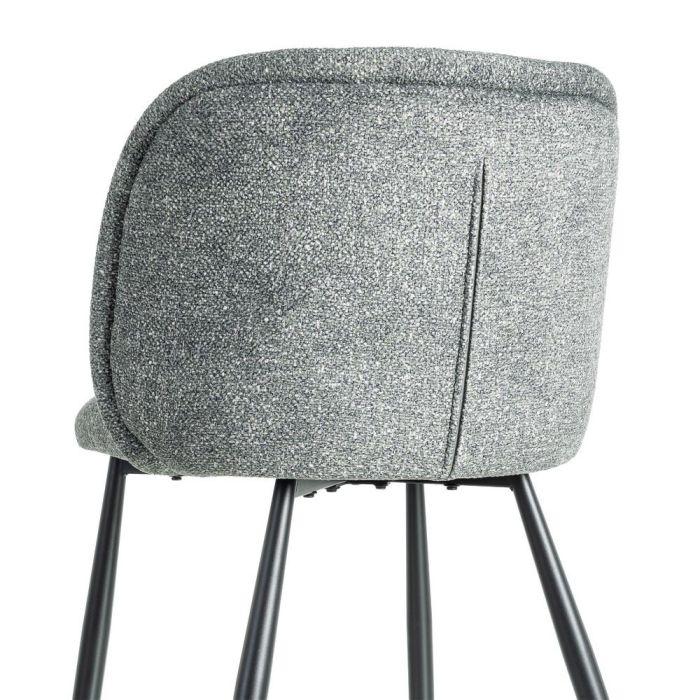 Silla Jaspeado Verde Tejido-Metal 56 X 56 X 78 cm