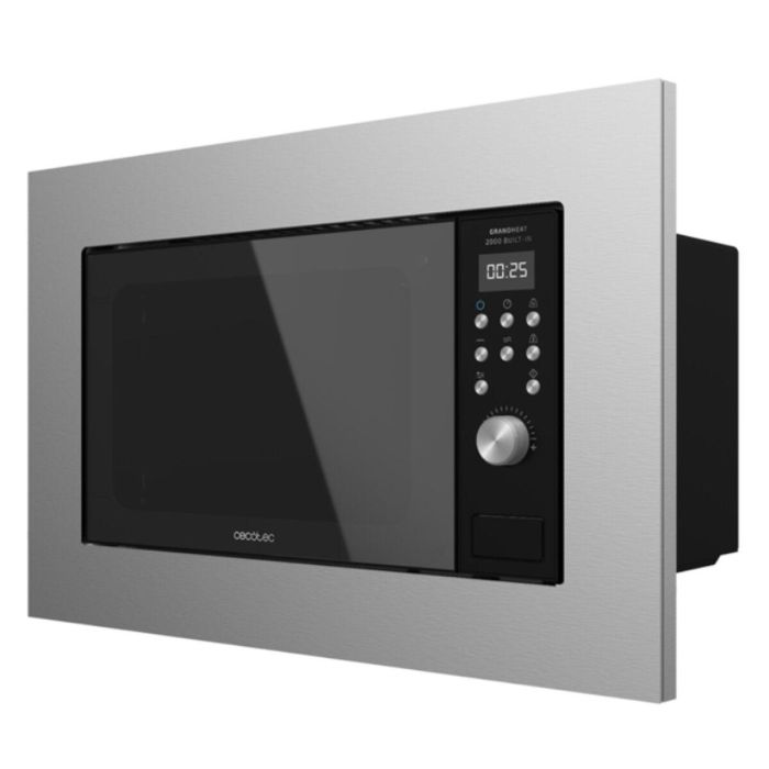 Cecotec 01380 microondas Negro, Acero Microondas con grill Integrado 20 L 700 W 4 Cecotec 01380 microondas Negro, Acero Microondas con grill Integrado 20 L 700 W 4