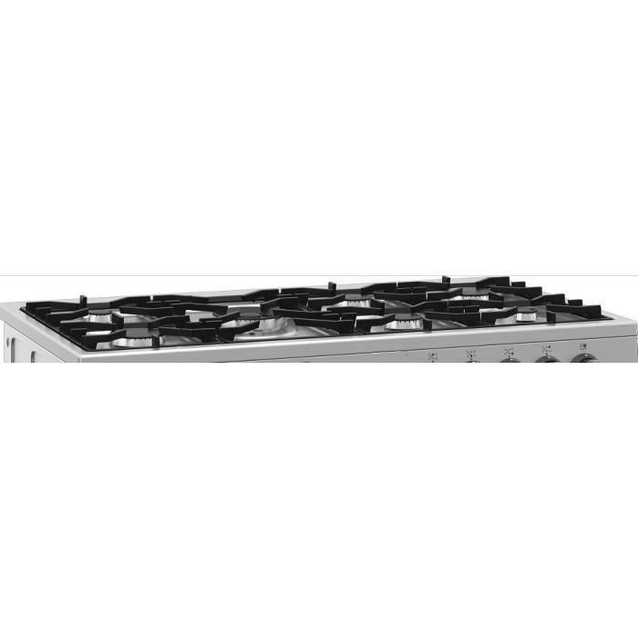 Cocina eléctrica BEKO - 6 gas + 1 wok - 100 cm - PF335325DX - Acero inoxidable 1 Cocina eléctrica BEKO - 6 gas + 1 wok - 100 cm - PF335325DX - Acero inoxidable 1