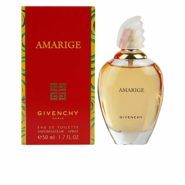 Givenchy AMARIGE Eau de Toilette para Mujer 50 ml. Perfume Floral Frutal Vibrante con Esencia de Nardo. Vaporizador Original.