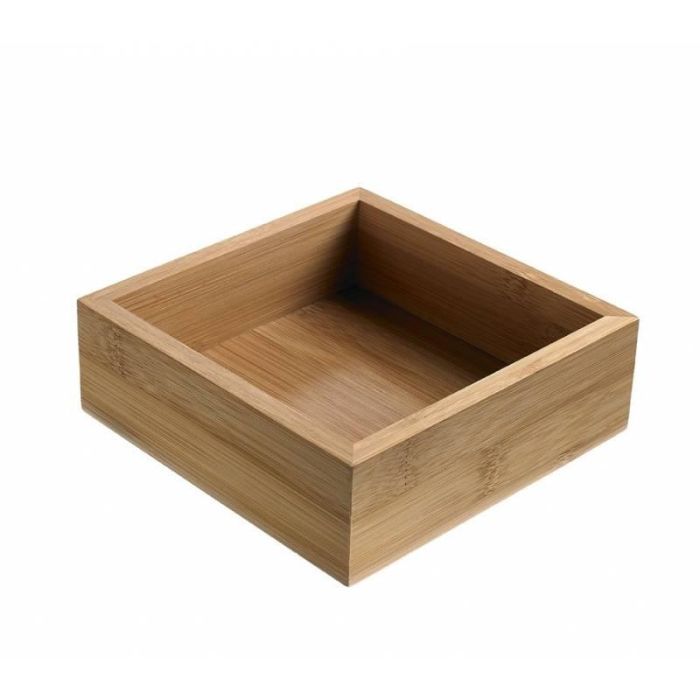 Caja Buffet Bambú 15,3X15,3X5 Leone