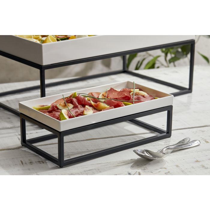 Gn 1/3 Soporte Buffet Negro Leone 1